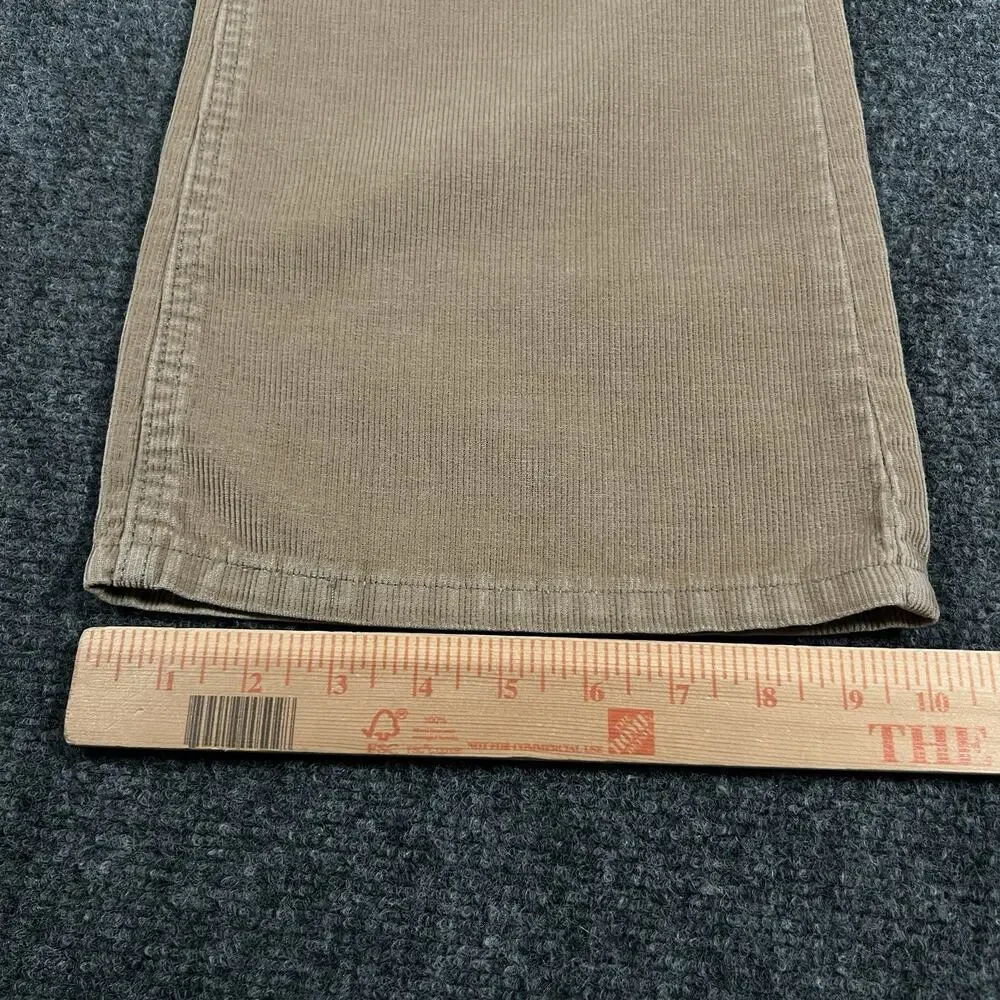Levis 527 Low Boot Cut Corduroy Pants Mens 34x33 Brown Vintage Y2k Jeans